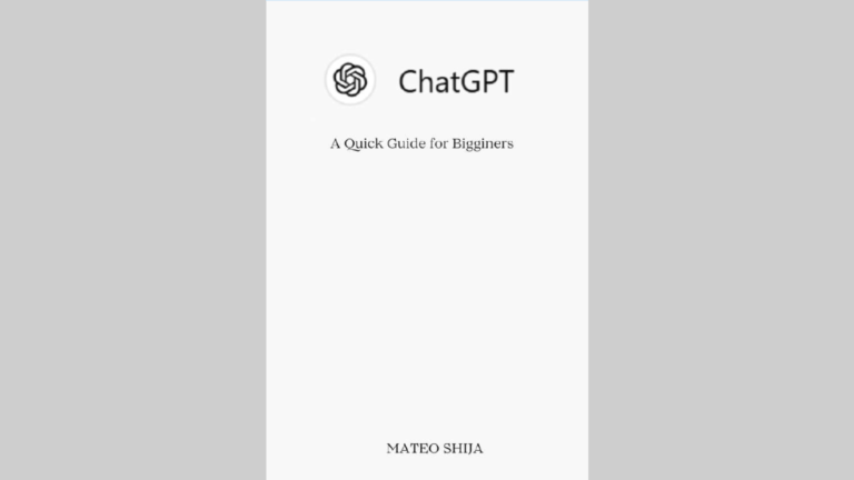 ChatGPT A Quick Guide for Beginners – Free Guide