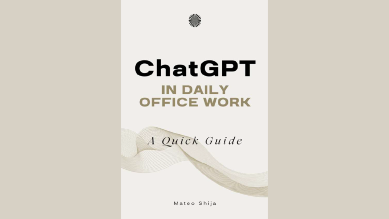 ChatGPT in Daily Office Work: A Quick Guide